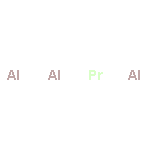 Aluminum, compd. with praseodymium (3:1)