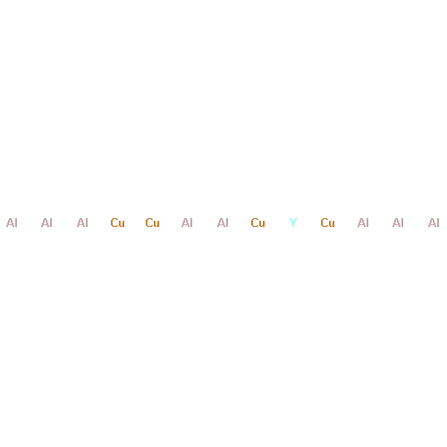 Aluminum, compd. with copper and yttrium (8:4:1)