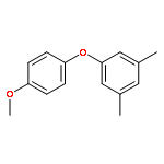 Benzene, 1-(4-methoxyphenoxy)-3,5-dimethyl-