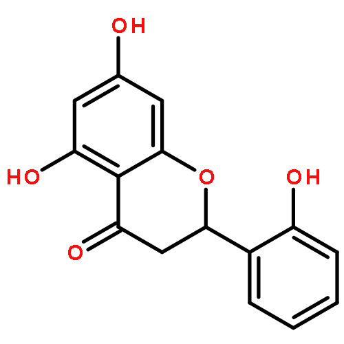 4H-1-Benzopyran-4-one,2,3-dihydro-5,7-dihydroxy-2-(2-hydroxyphenyl)-