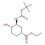 (1R,3S,4S)-3-[(tert-butoxycarbonyl)amino]-4-hydroxycyclohexanecarboxylic acid ethyl ester