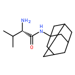 Butanamide, 2-amino-3-methyl-N-tricyclo[3.3.1.13,7]dec-1-yl-, (S)-