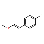 Benzene, 1-fluoro-4-(2-methoxyethenyl)-