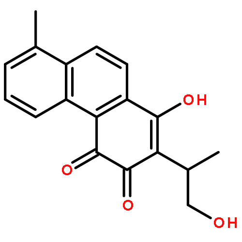 3,4-Phenanthrenedione,1-hydroxy-2-(2-hydroxy-1-methylethyl)-8-methyl-