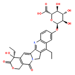 b-D-Glucopyranosiduronic acid,(4S)-4,11-diethyl-3,4,12,14-tetrahydro-4-hydroxy-3,14-dioxo-1H-pyrano[3',4':6,7]indolizino[1,2-b]quinolin-9-yl