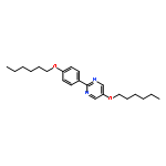 5-HEXOXY-2-(4-HEXOXYPHENYL)PYRIMIDINE