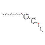 Pyrimidine, 2-(4-butoxyphenyl)-5-(octyloxy)-