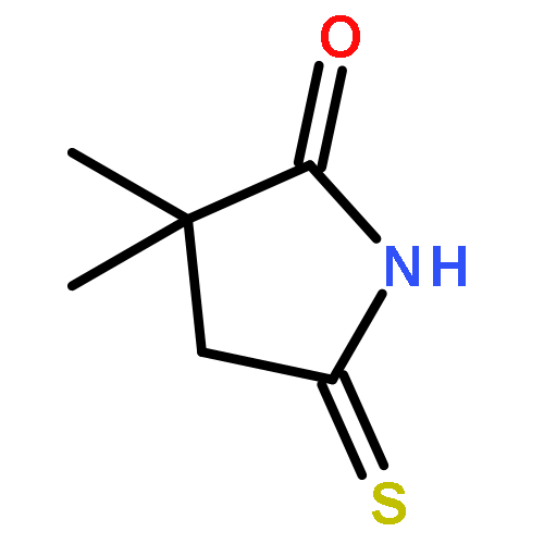 3,3-DIMETHYL-5-SULFANYLIDENEPYRROLIDIN-2-ONE