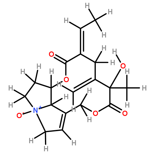 12-Hydroxy-4alpha-oxy-senecion-13(19)-en-11,16-dion