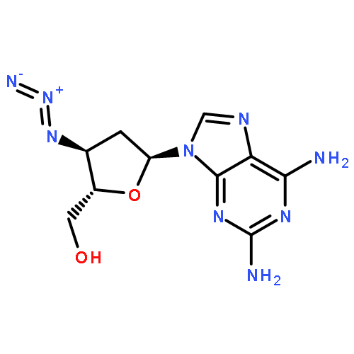 [(2S,3S,5S)-3-AZIDO-5-(2,6-DIAMINOPURIN-9-YL)OXOLAN-2-YL]METHANOL