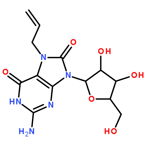 Guanosine,7,8-dihydro-8-oxo-7-(2-propen-1-yl)-