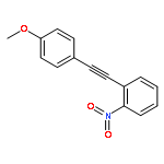 1-(2-(4-methoxyphenyl)ethynyl)-2-nitrobenzene