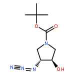 (3R,4R)-trans-N-Boc-3-hydroxy-4-azidopyrrolidine