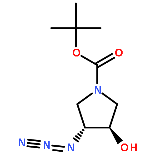 (3R,4R)-trans-N-Boc-3-hydroxy-4-azidopyrrolidine