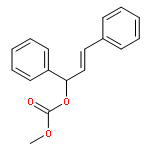 Carbonic acid, (2E)-1,3-diphenyl-2-propenyl methyl ester