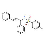 Benzenesulfonamide, N-[(1R,2E)-1,3-diphenyl-2-propenyl]-4-methyl-