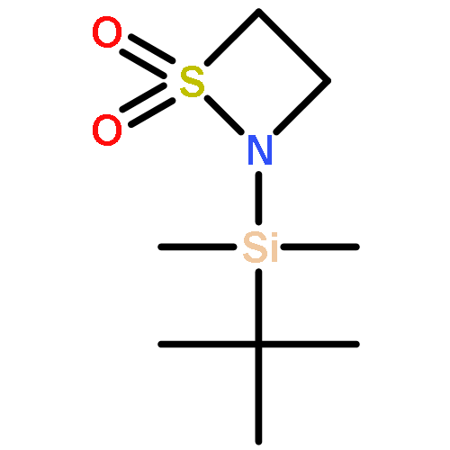 1,2-Thiazetidine, 2-[(1,1-dimethylethyl)dimethylsilyl]-, 1,1-dioxide