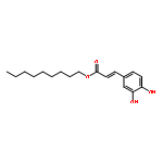 2-PROPENOIC ACID, 3-(3,4-DIHYDROXYPHENYL)-, NONYL ESTER