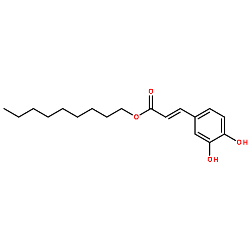 2-PROPENOIC ACID, 3-(3,4-DIHYDROXYPHENYL)-, NONYL ESTER