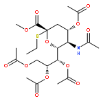 PER-O-ACETYL-ALPHA-THIOETHYL-N-ACETYLNEURAMINIC METHYL ESTER