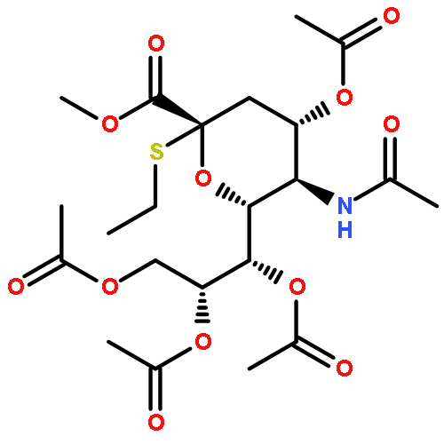 PER-O-ACETYL-ALPHA-THIOETHYL-N-ACETYLNEURAMINIC METHYL ESTER