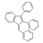 1H-Indene, 2,3-diphenyl-1-(phenylmethylene)-, (E)-