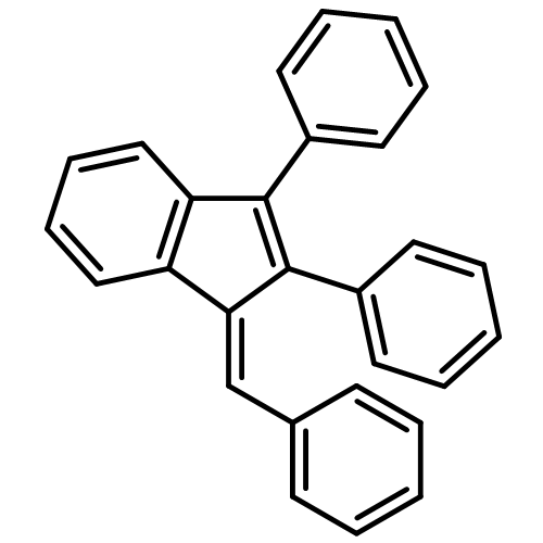 1H-Indene, 2,3-diphenyl-1-(phenylmethylene)-, (E)-