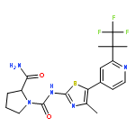 (S)-N1-(4-Methyl-5-(2-(1,1,1-trifluoro-2-methylpropan-2-yl)pyridin-4-yl)thiazol-2-yl)pyrrolidine-1,2-dicarboxamide