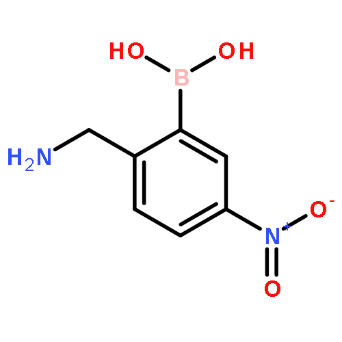 (2-(Aminomethyl)-5-nitrophenyl)boronic acid