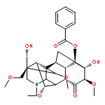 Aconitan-15-one,14-(benzoyloxy)-3,13-dihydroxy-1,6,16-trimethoxy-4-(methoxymethyl)-20-methyl-,(1a,3a,6a,14a,16b)-