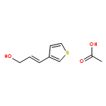 2-Propen-1-ol, 3-(3-thienyl)-, acetate