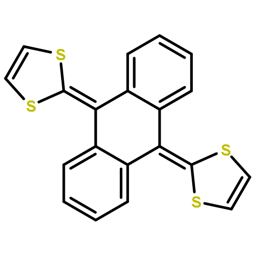 1,3-Dithiole, 2,2'-(9,10-anthracenediylidene)bis-