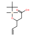 5-Hexenoic acid, 3-[[(1,1-dimethylethyl)dimethylsilyl]oxy]-, (3R)-