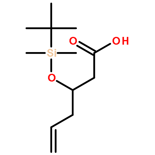 5-Hexenoic acid, 3-[[(1,1-dimethylethyl)dimethylsilyl]oxy]-, (3R)-