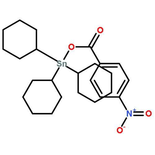 Stannane, tricyclohexyl[(4-nitrobenzoyl)oxy]-