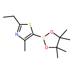 2-Ethyl-4-methyl-5-(4,4,5,5-tetramethyl-1,3,2-dioxaborolan-2-yl)thiazole