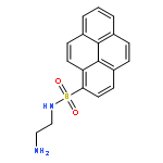 1-Pyrenesulfonamide, N-(2-aminoethyl)-