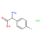 2-Amino-2-(4-fluorophenyl)acetic acid hydrochloride