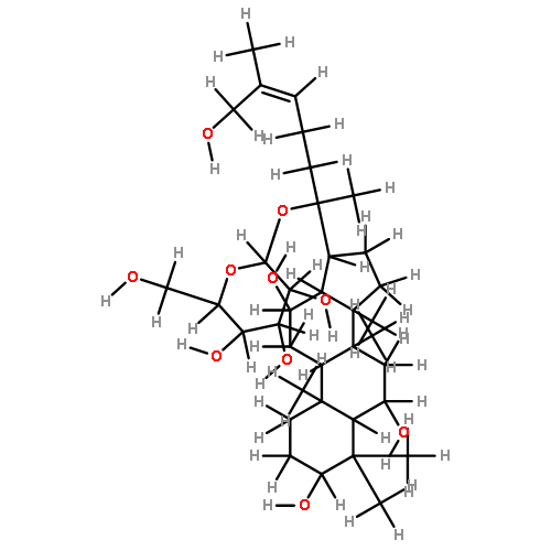 (20S,24Z)-3beta,6alpha,12beta,20beta,26-pentahydroxydammar-24-ene 20-O-beta-D-glucopyranoside