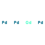 Gadolinium, compd. with palladium (1:3)