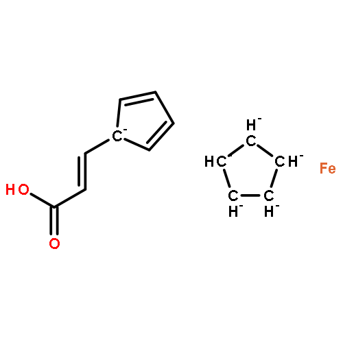 Ferrocene,(2-carboxyethenyl)-