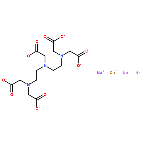 Cuprate(3-),[N,N-bis[2-[[(carboxy-kO)methyl](carboxymethyl)amino-kN]ethyl]glycinato(5-)-kN,kO]-, sodium (1:3), (OC-6-43)-