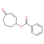 2-Cyclohepten-1-one, 4-(benzoyloxy)-