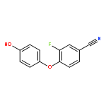 3-FLUORO-4-(4-HYDROXYPHENOXY)BENZONITRILE