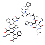 L-Phenylalanine,L-histidyl-L-seryl-L-leucylglycyl-L-lysyl-L-tryptophyl-L-leucylglycyl-L-histidyl-L-prolyl-L-a-aspartyl-L-lysyl-