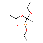 Phosphinic acid, (1,1-diethoxyethyl)-, ethyl ester