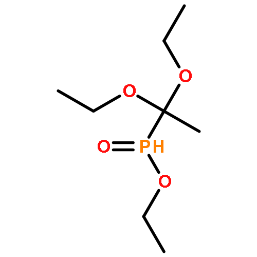 Phosphinic acid, (1,1-diethoxyethyl)-, ethyl ester