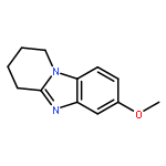 1,2,3,4-tetrahydro-7-methoxy-Pyrido[1,2-a]benzimidazole