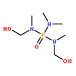 Phosphoric triamide,N,N'-bis(hydroxymethyl)-N,N',N'',N''-tetramethyl-