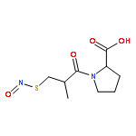 L-Proline,1-[(2S)-2-methyl-3-(nitrosothio)-1-oxopropyl]-